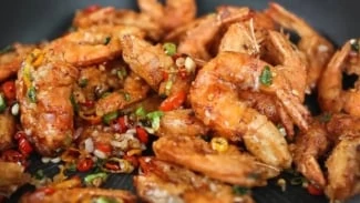 Udang cabai garam